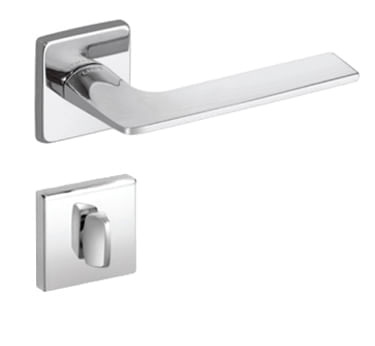 Fechadura Banheiro Malba 55mm 1952 Cromo Acetinado Imab