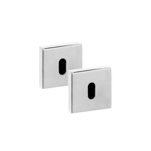 Conjunto de Roseta Interna 0081 Latão Cromo Acetinado Imab