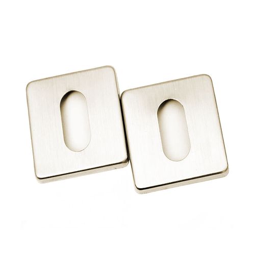 Entrada para Cilindro St2 Quadrada Inox Escovado La Fonte