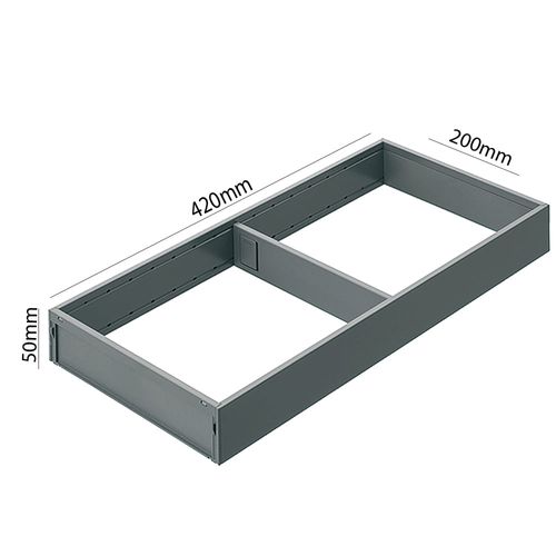 Divisor de Talheres Ambia-Line Cinza 422 X 200mm Blum