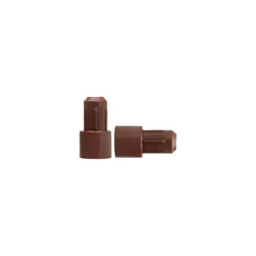 Suporte Prateleira 6x8 com 100 Unidades Marrom Star Plast