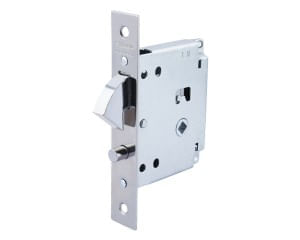 Fechadura Evo 45mm Bico Papagaio 4021 Banheiro Cromado La Fonte