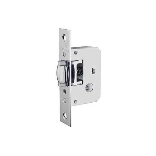 Fechadura Rolete 1550 Auxiliar Cromo Escovado Imab