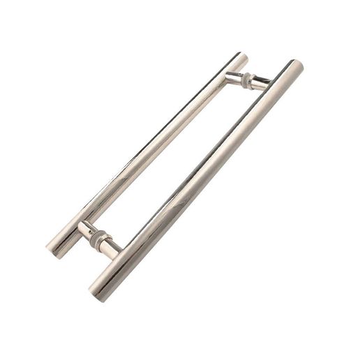 Puxador Duplo Tubular 1000mm Inox Polido Geris