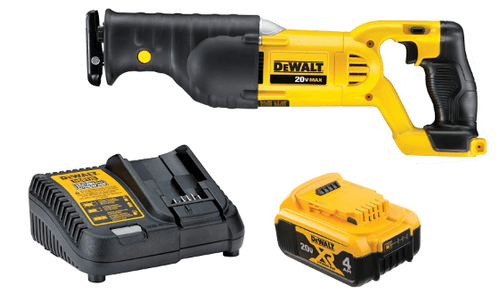Kit Serra Sabre a Bateria 20v Max Li-ion 4.0 Ah- Dcs380br Dewalt