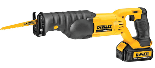 Kit Serra Sabre a Bateria 20v Max Li-ion 4.0 Ah- Dcs380br Dewalt