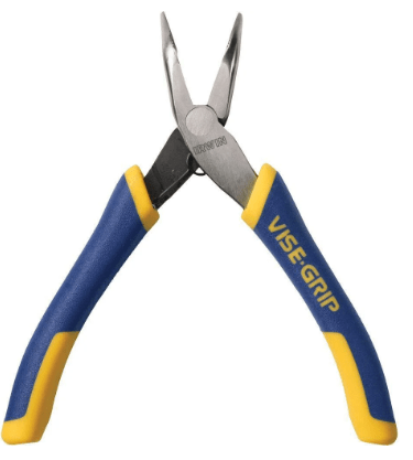 Mini Alicate Bico Longo Curvo Vise-grip 5 Polegadas Irwin