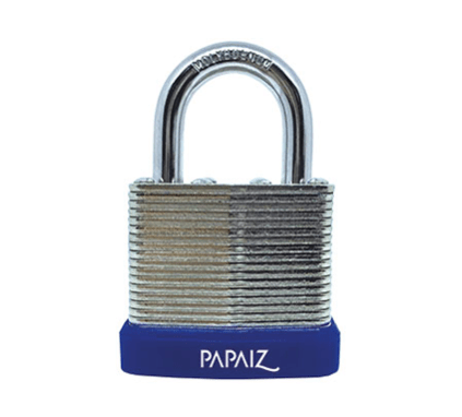 Cadeado Lâminas com Chave 40mm Papaiz