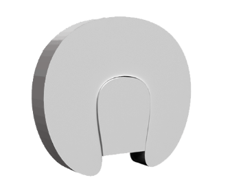 Trava Porta Protetor E.v.a Branco Comfortdoor