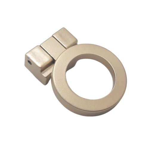Puxador Jalapa 16mm Redondo 516 Dourado Fosco Torralba