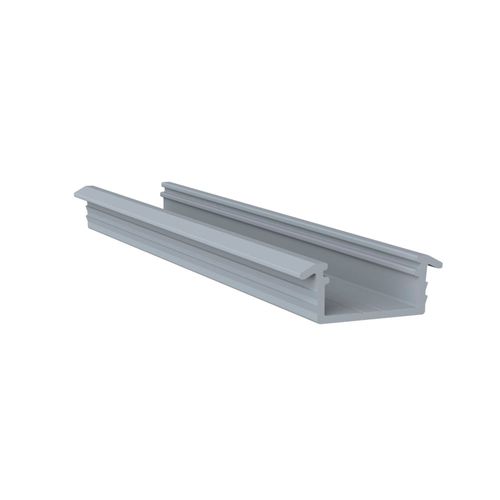 Perfil para Led Embutir Rm-331 Champanhe Claro 3 Metros Rometal