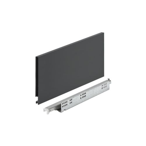 Kit Gaveta Matrix Invisa Sl 175x550mm 30kg Soft Close Antrácito Hafele