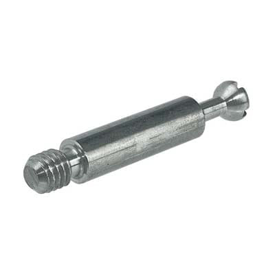 Pino Minifix S100 B34 Comprimento de Rosca 7,5mm Zincado Hafele