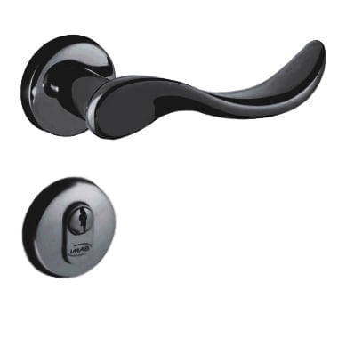 Fechadura Externa Magie 1750 Zamac 55mm Preta Imab