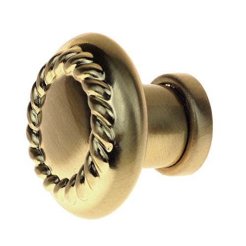 Puxador Vezzo 33 X 33mm Dourado Escovado Gruppa