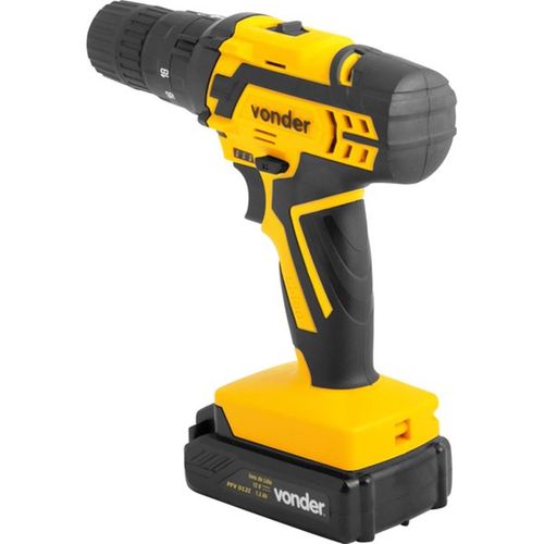 PARAFUSADEIRA FURADEIRA PFV 012I COM IMPACTO A BATERIA 12V VONDER