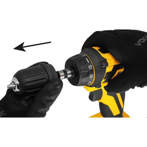 Furadeira Parafusadeira a Bateria 12 V Fonte Bivolt Automática  Pfv 112qr Vonder