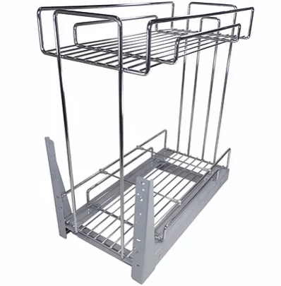 Mini Despensa Latas R1 Deslizante Cromado 8679 Jomer