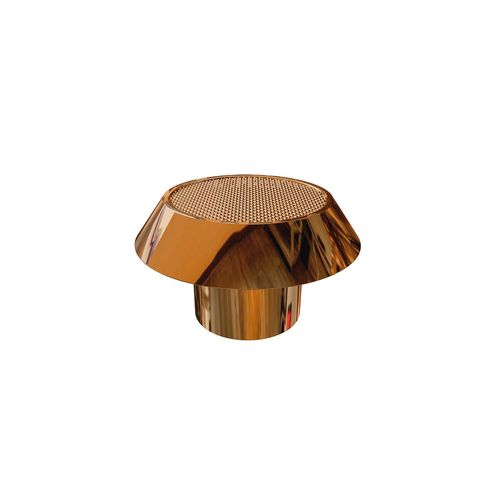Puxador Disk Pequeno 37mm Gold Zen