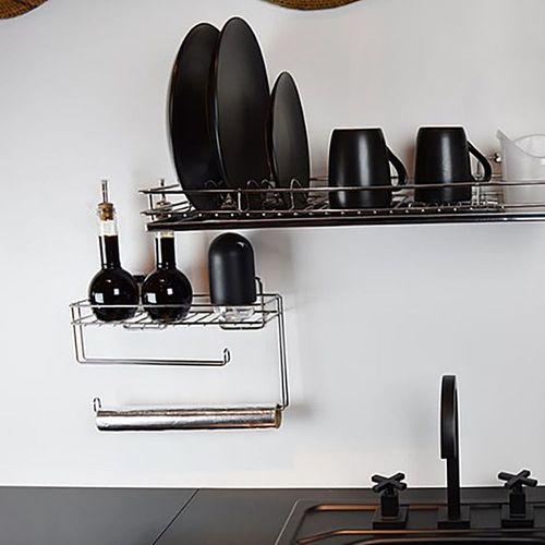 Porta Condimentos e Rolos Inox 4474 Masutti