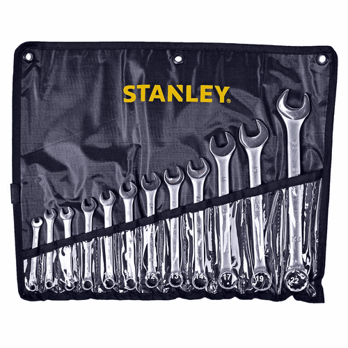 Jogo de Chave 12 Peças 6 a 22mm Stmt80932-840 Stanley