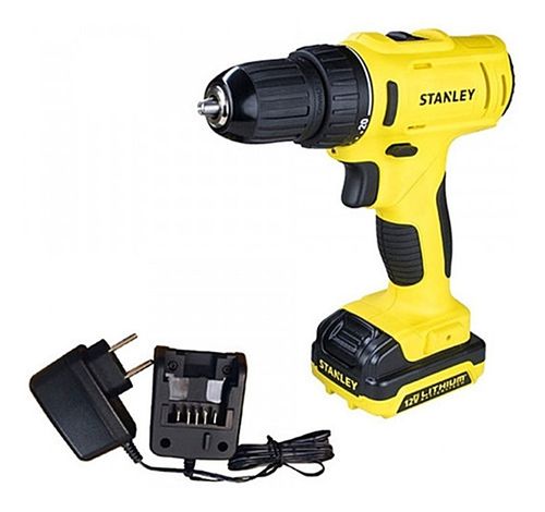 Parafusadeira Furadeira 12v com 1 Bateria Scd121s1br Stanley