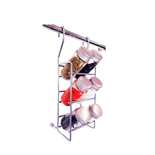 Porta Temperos 6 Potes 3031 Inox Jomer