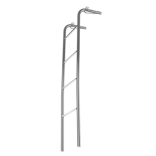 Escada para Beliche Curva 1640mm Cromada Flape