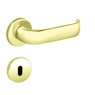 Fechadura Interna Duna-2 1851 Latão 55mm Dourado Polido Imab