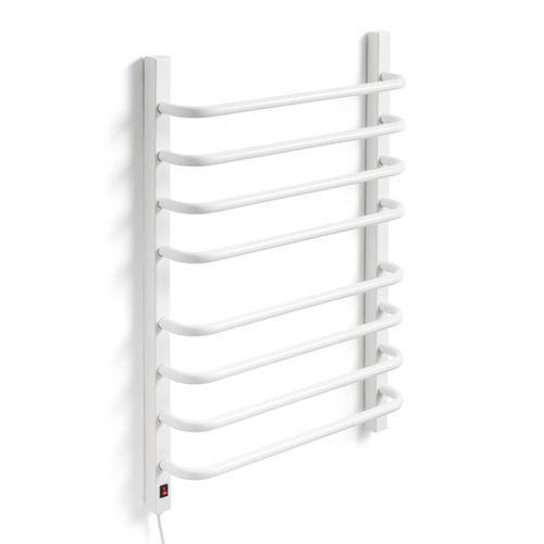 Toalheiro Térmico para 2 Toalhas 110v Fio Esquerdo Branco Flape