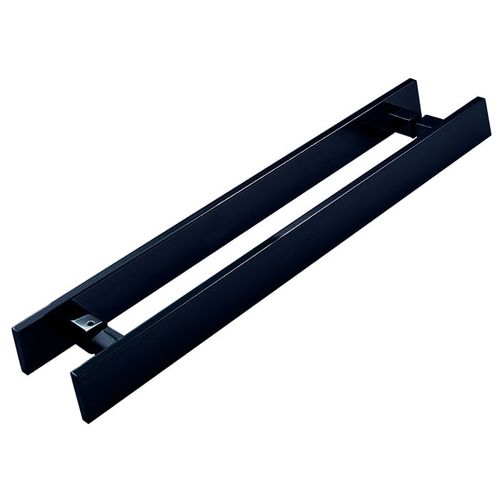 Puxador Duplo Chato 900mm Preto Stanfer