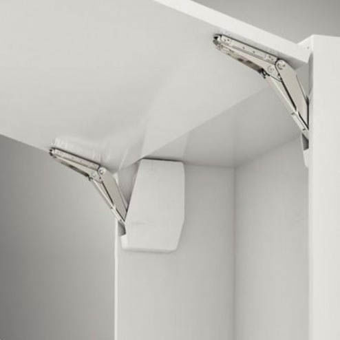 Articulador Free Flap 3.15 e 450mm 5,2-10,9kg Cinza Hafele