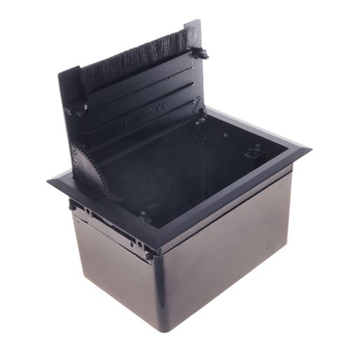 Caixa Open Box com 4 Blocos Preto Qtmov