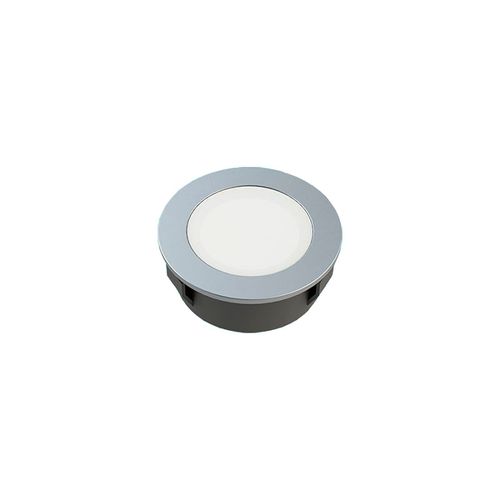 Luminária Led Omni Luz Quente Arco Cromado Lumitek