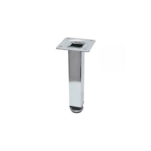 Pé S009 Quadrado 150mm Cromado Renna