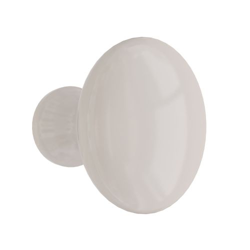 Puxador Cup 25mm Branco Zen