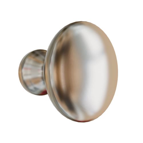 Puxador Cup 25mm Cromo Escovado Zen