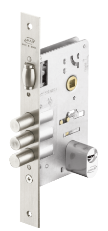 Fechadura Rolete 3 Pinos 4910 Inox Escovado Imab