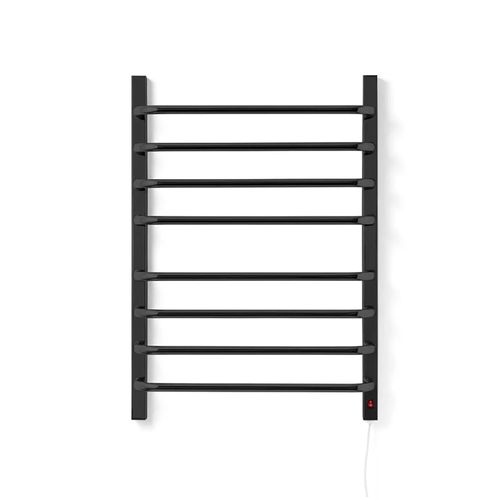 Toalheiro Térmico para 2 Toalhas 220v Fio Direito Preto Flape