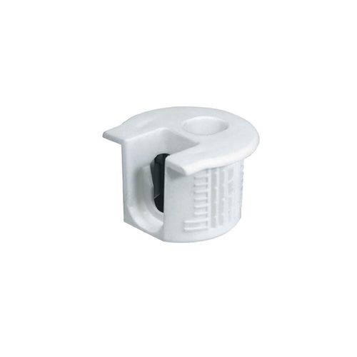 Conector Rafix 20/19mm com Rebordo Branco Hafele