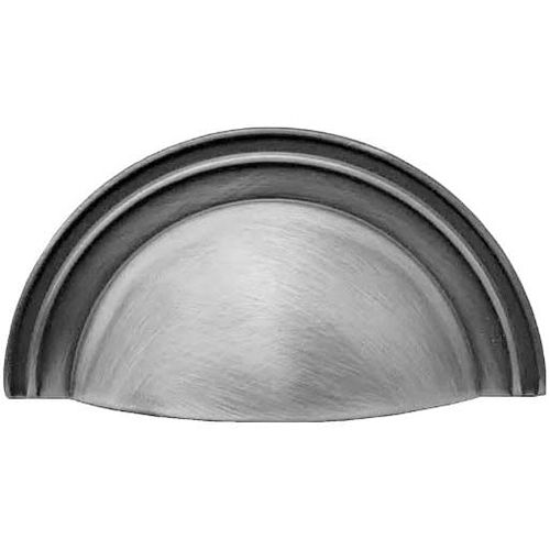 Puxador Grenade 1753 64mm Prata Velho Tamborato Fosco Torralba