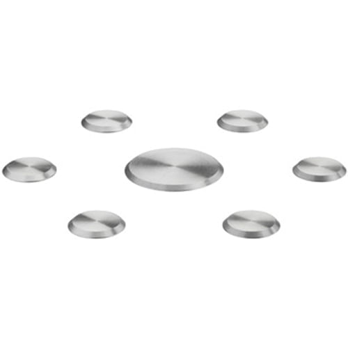 Circulos Protetores para Tampos Acabamento Inox Hafele