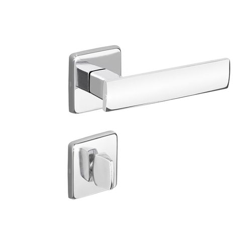 Fechadura Banheiro Mobia 1952 55mm Inox Polido Imab
