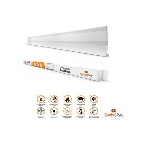 VEDA PORTA ADESIVO 1000MM TRANSPARENTE COMFORTDOOR