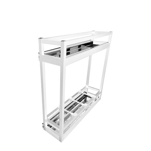 Porta Condimentos de Correr 9320 Alumínio Fosco Jomer