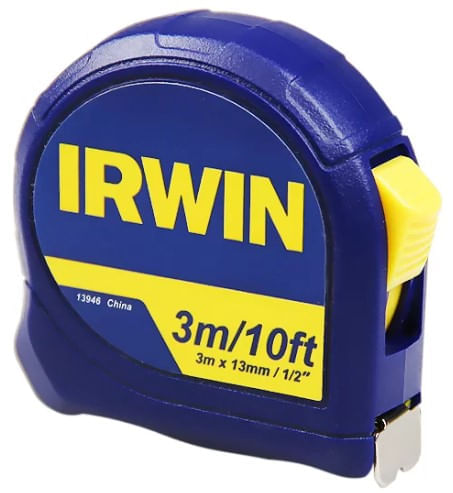 Trena Standard 3m 10ftx 1/2" Irwin