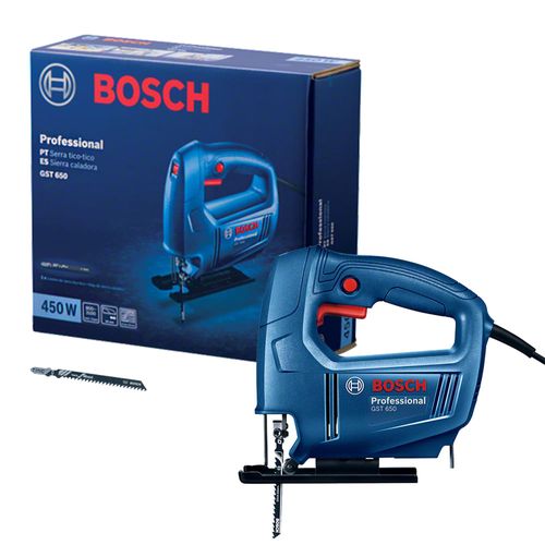 Serra Tico Tico Gst 650 450w 220v 1 Lamina e Chave Bosch