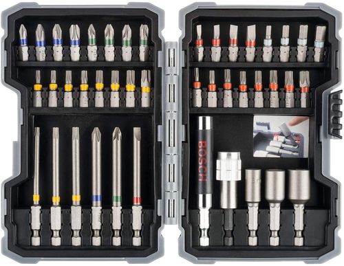 Kit de Pontas  e Soquetes para Aparafusar com 43 Peças Bosch