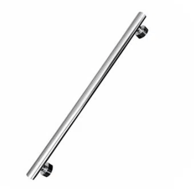 Puxador Anello Duplo 300mm Inox Polido e Cromado Zen