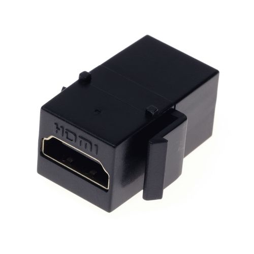 CONECTOR HDMI KEYSTONE PRETO QTMOV